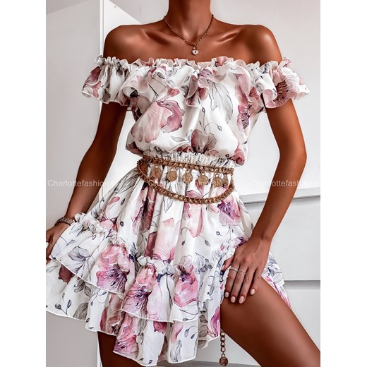 Sukienka hiszpanka Eva A1097 Excellence ONE SIZE Charlotte Fashion
