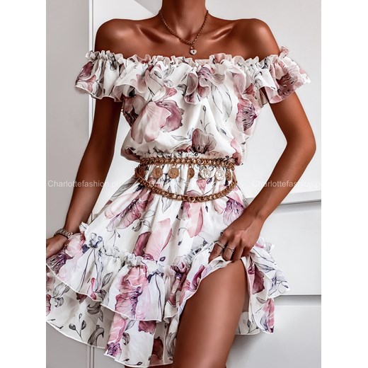 Sukienka hiszpanka Eva A1097 Excellence ONE SIZE Charlotte Fashion