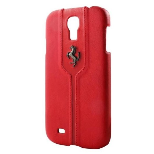 Ferrari Montecarlo Hardcase - Etui skórzane Samsung Galaxy S4 (czerwony) lux4u-pl czerwony Etui