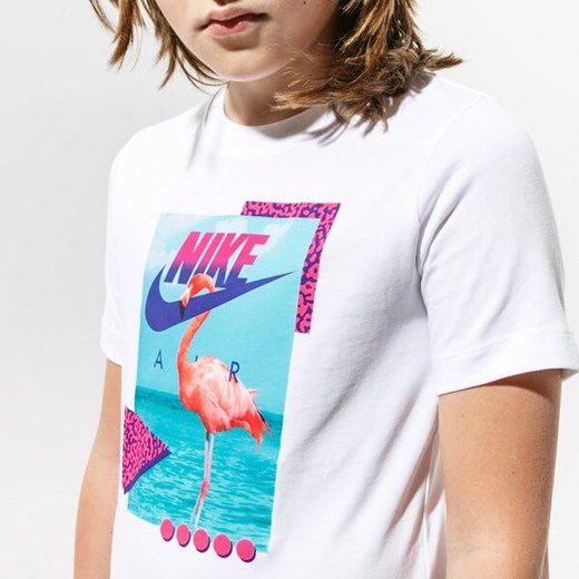 NIKE T-SHIRT B NSW TEE BEACH FLAMINGO PHOTO Nike M Sizeer