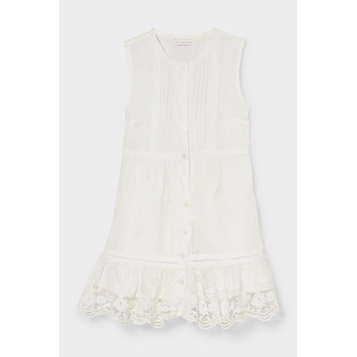 C&A Sukienka, Biały, Rozmiar: 104 Smart & Pretty 110 okazyjna cena C&A