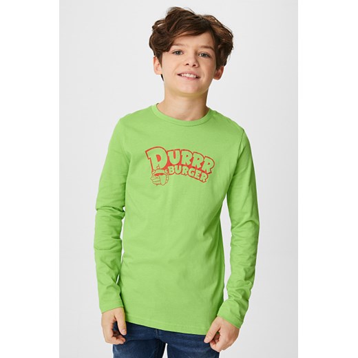 C&A Fortnite-koszulka z długim rękawem, Zielony, Rozmiar: 140 S 164 L promocyjna cena C&A