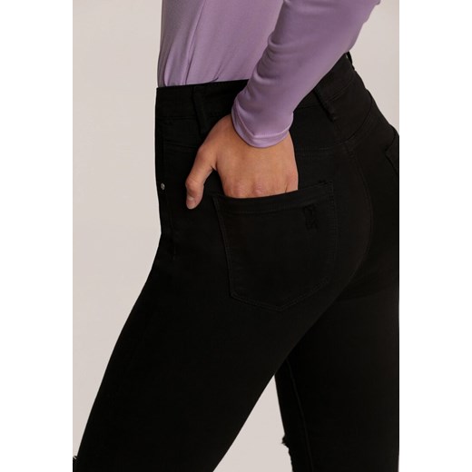 Czarne Spodnie Skinny Urillyss Renee 36 okazyjna cena Renee odzież