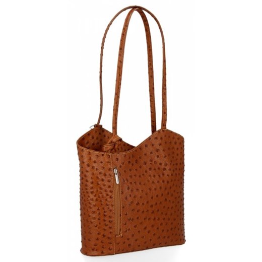 Shopper bag Genuine Leather skórzana elegancka na ramię 