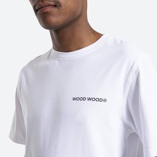 Koszulka męska Wood Wood Sami Logo T-shirt 12125712-2491 WHITE Wood Wood M SneakerStudio.pl