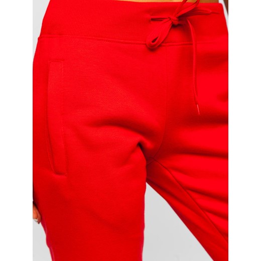 Jasnoczerwone spodnie dresowe damskie Denley CK-01 L denley damskie
