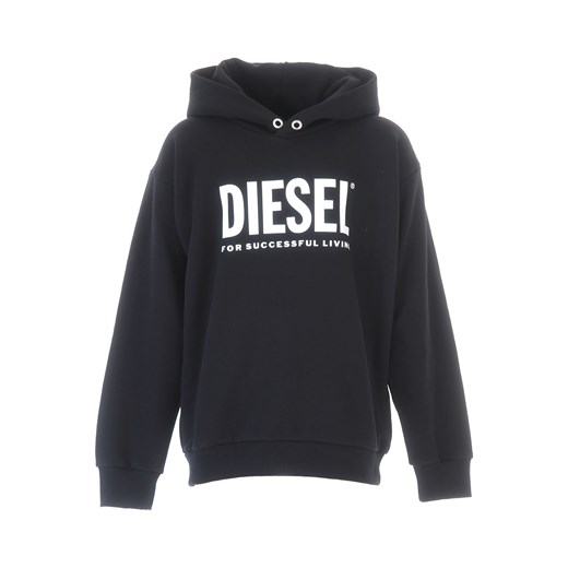 Diesel Bluzy Dziecięce dla Chłopców, czarny, Bawełna, 2021, 10Y 12Y 14Y 16Y Diesel 10Y RAFFAELLO NETWORK