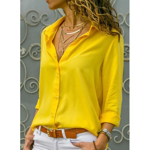 Koszula damska Sandbella z kołnierzykiem 