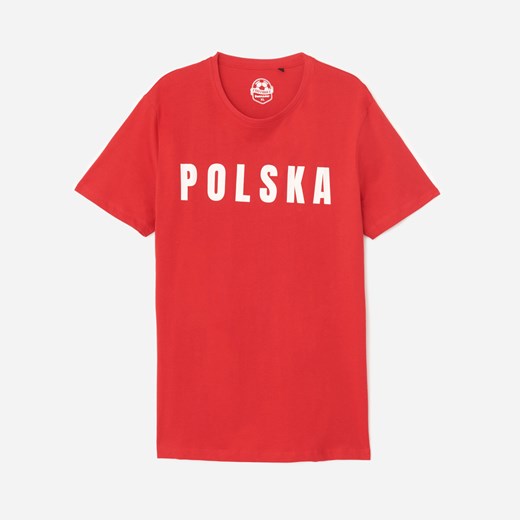 House - Koszulka z nadrukiem Polska - Czerwony House S wyprzedaż House