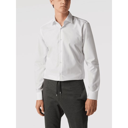 Koszula biznesowa o kroju slim fit z czystej bawełny model ‘Koey’ 43 Peek&Cloppenburg 