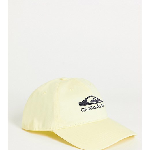 Quiksilver – Żółta baseballowa czapka z daszkiem – tylko w ASOS-Żółty Quiksilver One Size Asos Poland