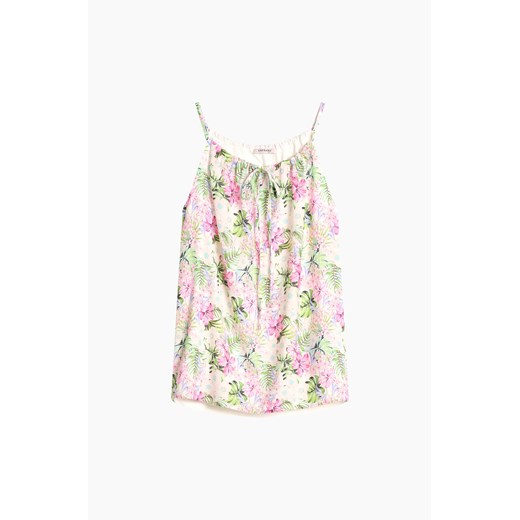 Top w kwiaty na ramiączkach XS orsay.com
