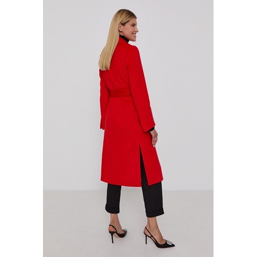 Czerwony płaszcz damski Max & Co. 