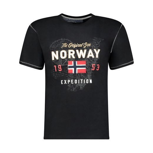 T-shirt chłopięce Geographical Norway bawełniany 