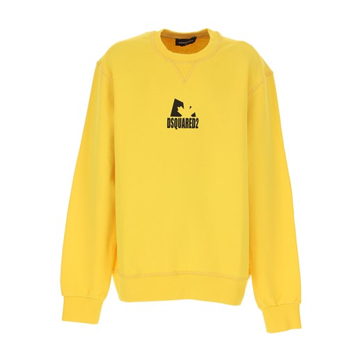 Dsquared Bluzy Dziecięce dla Chłopców, żółty, Bawełna, 2021, 10Y 12Y 14Y 16Y 14Y RAFFAELLO NETWORK