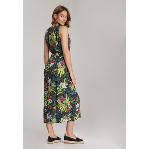 Granatowa Sukienka Tharia Renee M/L okazyjna cena Renee odzież