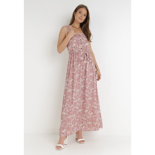Różowa Sukienka Chreirleiada ze sklepu Born2be Odzież w kategorii Sukienki - zdjęcie 117727511