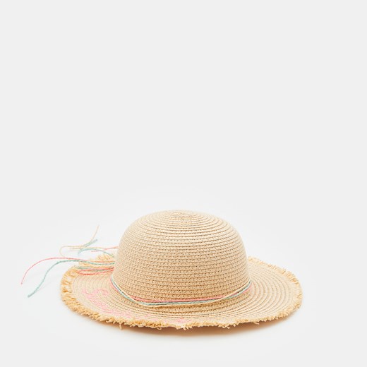 Sinsay - Słomkowy kapelusz na lato - Beżowy Sinsay M Sinsay