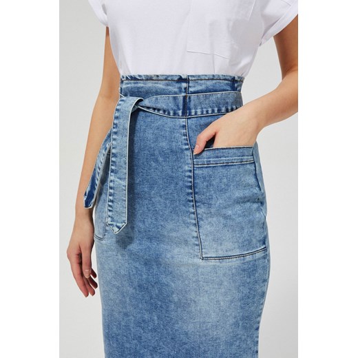 Spódnica Moodo.pl midi na wiosnę 