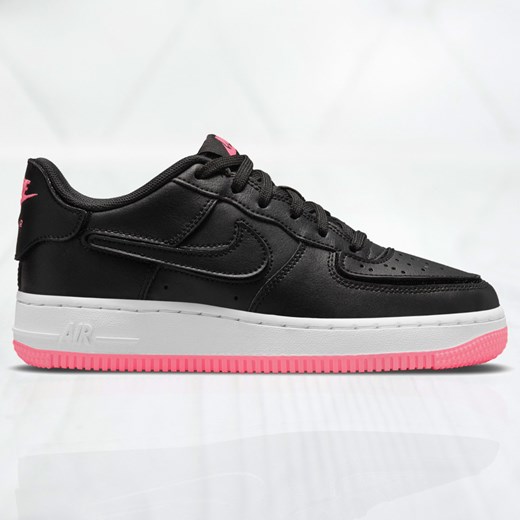 Buty sportowe damskie czarne Nike air force sznurowane 