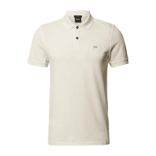 Koszulka polo o kroju slim fit z bawełny model ‘Prime’ L Peek&Cloppenburg 