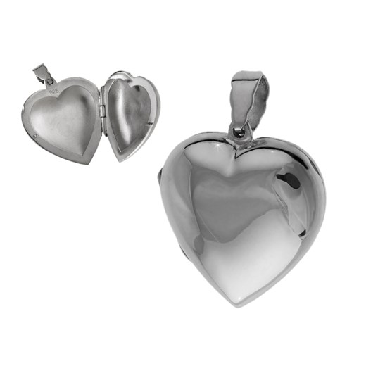 Wisiorek srebrny serce sekretnik puzderko w0392 - 7,2g. Falana promocyjna cena Falana