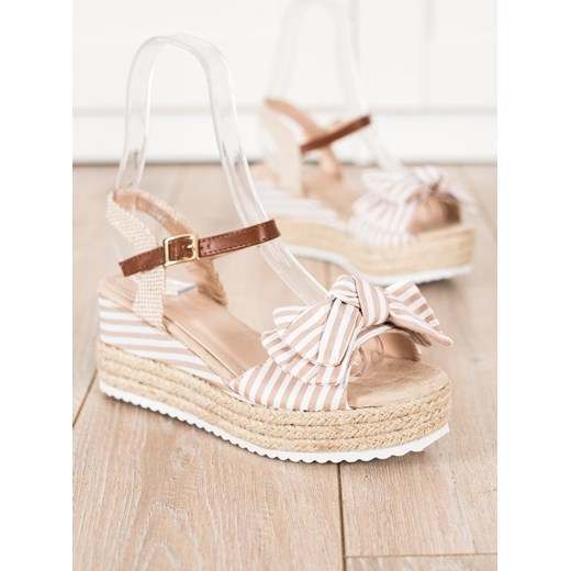 SANDAŁY ESPADRYLE W PASKI 37 okazyjna cena czasnabuty.pl