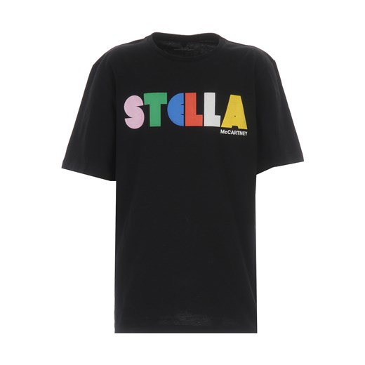 Stella McCartney Koszulka Dziecięca dla Dziewczynek, czarny, Bawełna, 2021, 10Y 12Y 14Y 16Y Stella Mccartney 12Y RAFFAELLO NETWORK