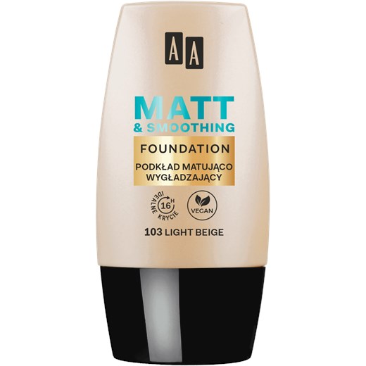 AA Make Up podkład matująco wygładzający 103 light beige 30 ml Oceanic_SA