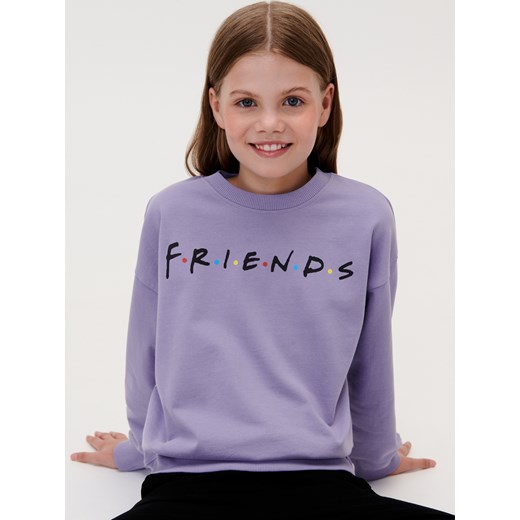 Sinsay - Bluza z motywem Friends - Różowy Sinsay 140 Sinsay