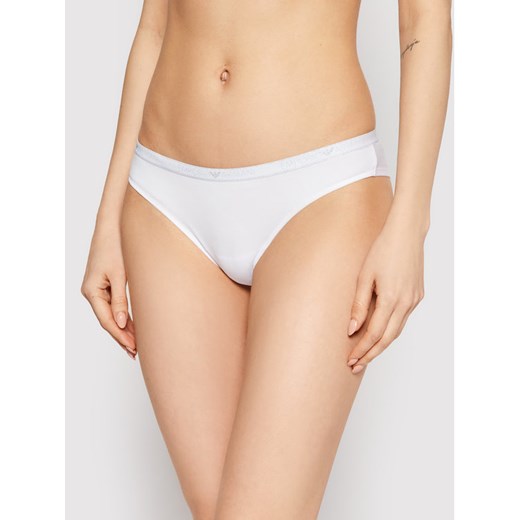 Emporio Armani Underwear Figi brazylijskie 163179 0P263 00010 Biały S wyprzedaż MODIVO