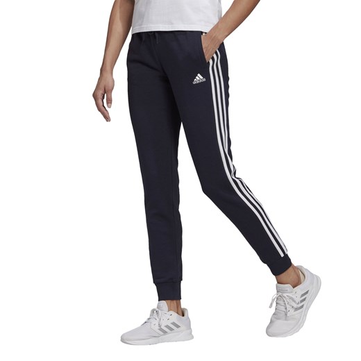 Spodnie damskie Adidas czarne z elastanu