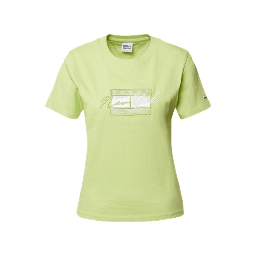 T-shirt z detalem z logo Tommy Jeans XS Peek&Cloppenburg 