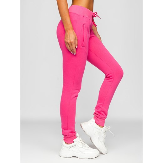 Różowe spodnie dresowe damskie Denley CK-01 XL denley damskie