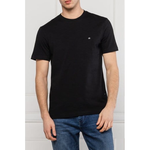 Czarny t-shirt Calvin Klein (S) Calvin Klein S wyprzedaż Laumast