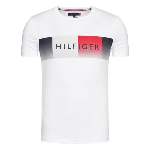 T-shirt męski Tommy Hilfiger Biały (M) Tommy Hilfiger XXL Laumast okazja