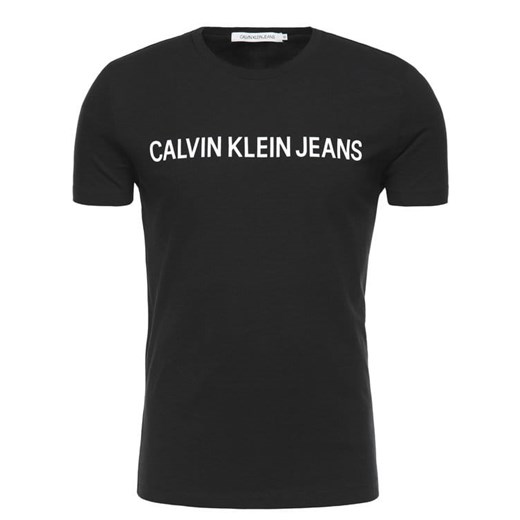 T-shirt męski Calvin Klein Czarny (S) Calvin Klein XXL wyprzedaż Laumast