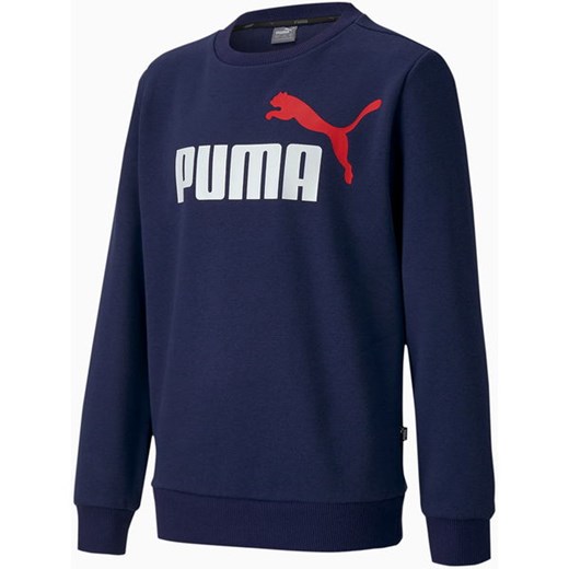 Bluza młodzieżowa Essentials 2 Col Crew Sweater Fleece Puma Puma 176cm SPORT-SHOP.pl