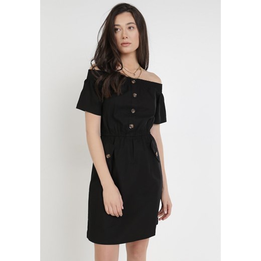 Czarna Sukienka Ophiinix ze sklepu Born2be Odzież w kategorii Sukienki - zdjęcie 118187913
