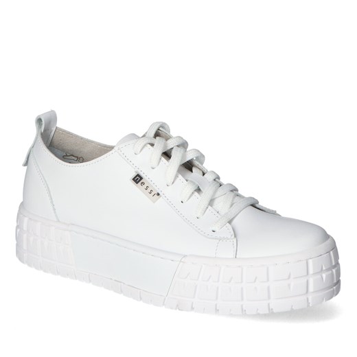 Sneakersy Nessi 21073 Białe lico ze sklepu Arturo-obuwie w kategorii Buty sportowe damskie - zdjęcie 118202310