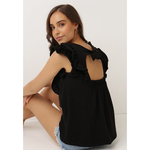 Czarna Bluzka Gaelalouen ze sklepu Born2be Odzież w kategorii Bluzki damskie - zdjęcie 118271682