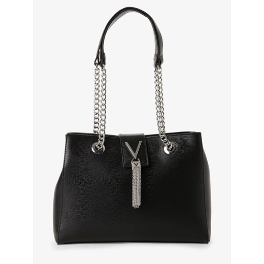 Shopper bag Valentino elegancka na ramię bez dodatków duża 