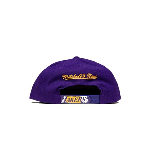 Czapka Mitchell & Ness snapback Los Angeles Lakers fioletowa Pop Back Snapback Mitchell & Ness uniwersalny bludshop.com
