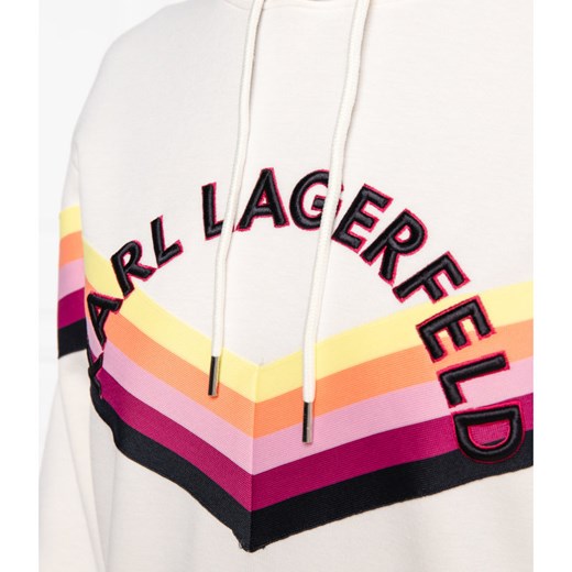 Bluza damska Karl Lagerfeld biała casualowa 