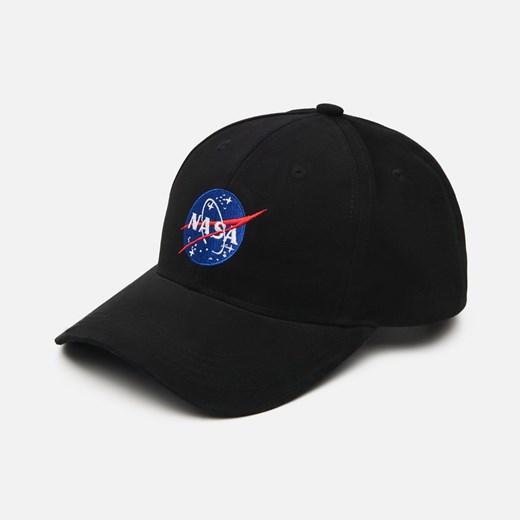 Cropp - Czapka z daszkiem NASA - Czarny Cropp Uniwersalny Cropp okazyjna cena