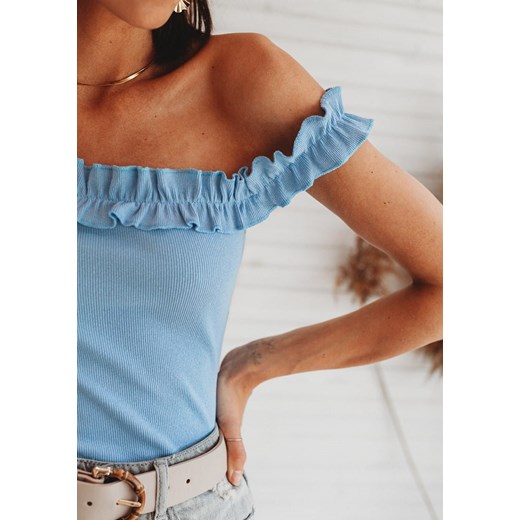 Bluzka Valoren - baby blue Latika Uniwersalny okazja Butik Latika
