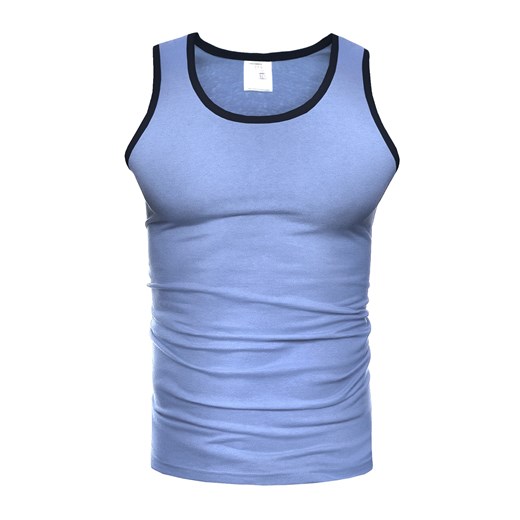 Koszulka bezrękawnik am10 - błękit ze sklepu Risardi w kategorii T-shirty męskie - zdjęcie 118436990