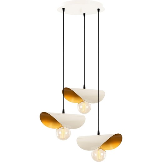 Lampa wisząca "Sivani" w kolorze kremowym - Ø 45 cm Aberto Design onesize Limango Polska wyprzedaż