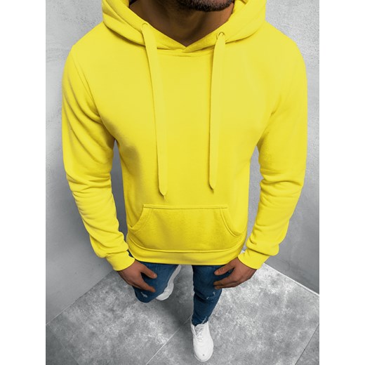 Bluza męska żółta bawełniana 