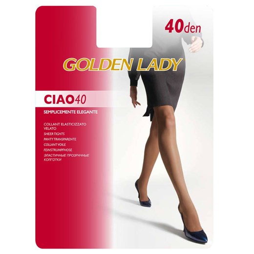 Rajstopy Golden Lady Ciao 40DEN Melon jasny beż ze sklepu piubiu_pl w kategorii Rajstopy - zdjęcie 118478683